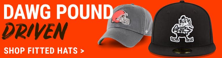Shop Cleveland Browns Fitted Hats